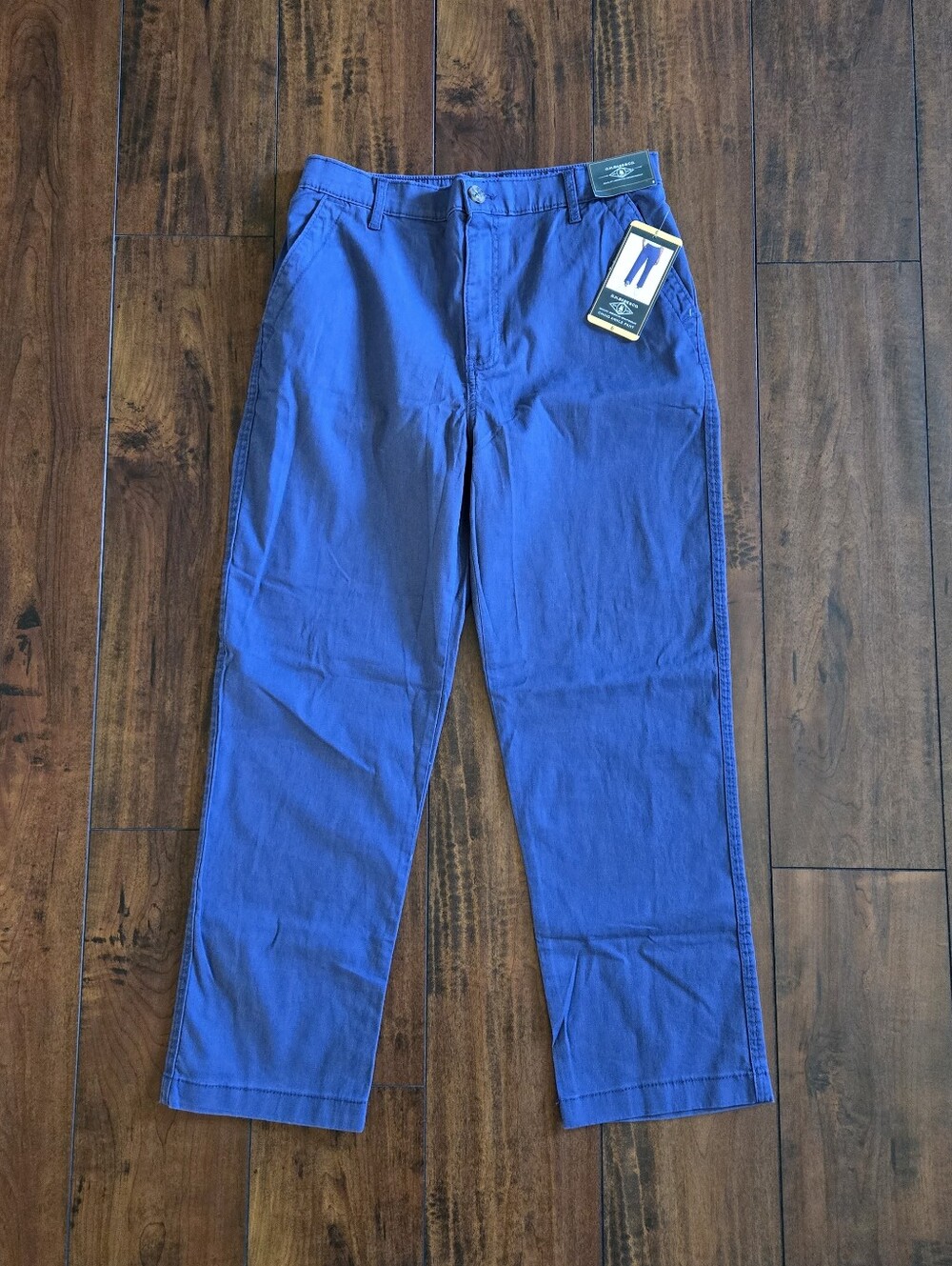 G.H. Bass & Co. Women's Chino Ankle Blue Pants Size 6 - Picture 4 of 11